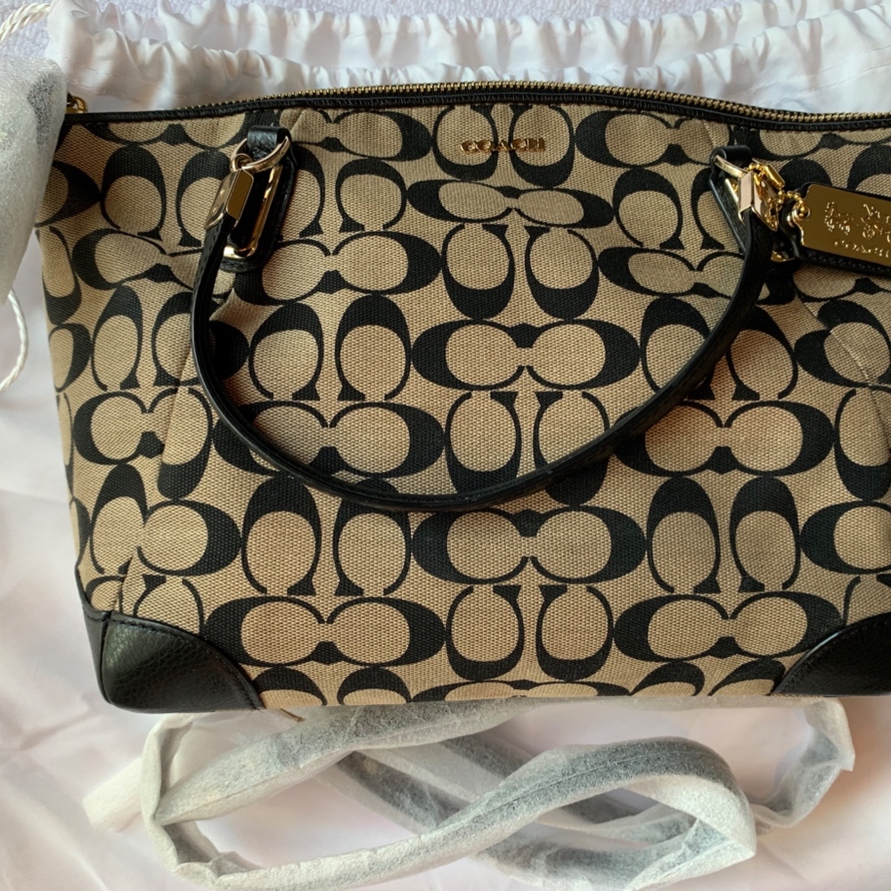 NEW COACH SM KELSEY KHAKI * FREE SHIPPING!